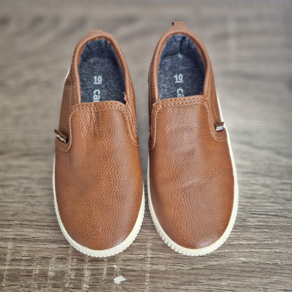 Cat & Jack Tan Slip-On TODDLER's Loafers